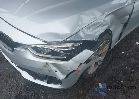 2017 BMW 330I xDrive из США, поврежденный, VIN WBA8D9G31HNU66561